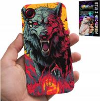 Etui Do Samsung Galaxy Xcover 7 - Wilk Wilki Wataha Super Wzory + Szkło