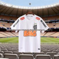 Santos 12-13 Retro Neymar #11 Jersey: Home & Away Short Sleeve Kit Extra Extra Large