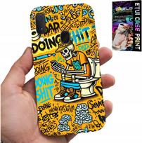 Etui Do Samsung Galaxy A20E - Doing Shit Kościotrup Na Kiblu Case