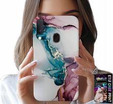 Etui Do Samsung Galaxy A20E - Elegancki Marmurek Modny Kobiecy Case
