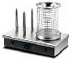 Electric Sausage Steamer & Toaster with Auto Temp Control
