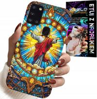 Etui Do Samsung Galaxy A21S - Jezus Chrześcijaństwo Religia + Szkło