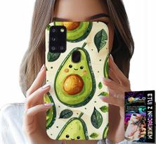 Etui Do Samsung Galaxy A21S - Słodkie Uśmiechnięte Awokado Obudowa
