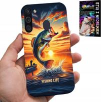 Etui Do Samsung Galaxy A21 - Wędkarstwo Rybołówstwo Wędka Case +Szkło