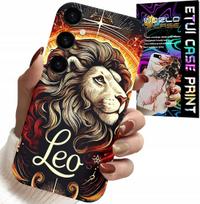 Etui Do Samsung Galaxy M15 5G - Lew, Znak Zodiaku Astronomia, Case + Szkło
