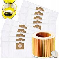 10X Worki Filtr Do Odkurzacza Karcher Wd3 Se4001
