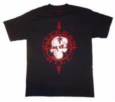 Cypress Hill Red Circle Skull Black Control Industry Merch Unisex T-Shirt S