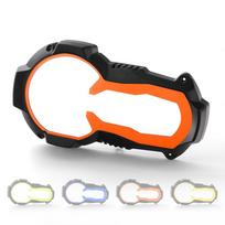 Motociklo priekinio žibinto apsauga Žibinto apsauginis dangtelis Pakeitimas R1200GS LC GSA For X-Shape Model juoda