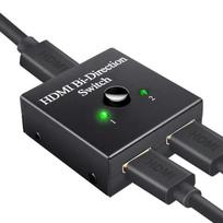 4K HDMI jungiklis Dvikryptis HDMI jungiklis Skirstytuvas 2 Į 1 IŠ-1 Į 2 IŠ 3D 1080P 4K@30Hz HDCP HDMI jungiklis