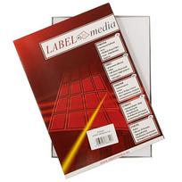Lipnios etiketės LABEL MEDIA, A4, lipdukai lape