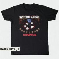 System Of A Down Hypnotize Rock Unisex Black T-shirt Size S-5XL Unisex T-Shirt XXXXL