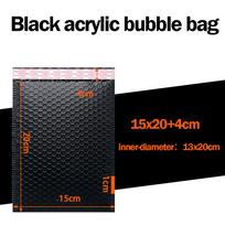 50Pcs Bubble Mailers Padded Envelopes Lined Poly Mailer Self Seal Black juoda