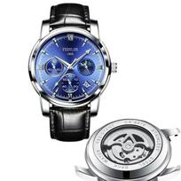 Visiškai automatinis ne mechaninis laikrodis vyriškas vandeniui atsparus šviečiantis Tourbillon tuščiaviduris vyriškas laikrodis Verslo tendencijų laikrodis Vestuvių papuošalai minimum