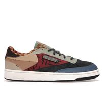 Reebok Unisex Kung Fu Panda X Club C 85 Patchwork Multicolor Shoes GZ8634 EU 37.5