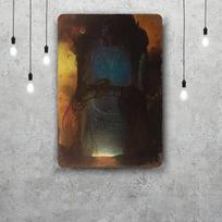 zdzislaw beksinski Skardinė lentelė Namų dekoras Sienų dekoras Menas Sienų tapyba Kambario dekoravimas Dekoravimas Retro metalinė plokštelė Baro plakatai 20x30cm（7.8x11.8inch）