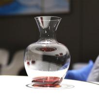 Crystal Glass Apple Decanter