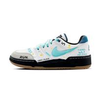 Nike Full Force Low Pixel Respirators Abrasion Resistant Low top Skateboard Shoes Men's White Green HJ7262-100(Team437-) 44