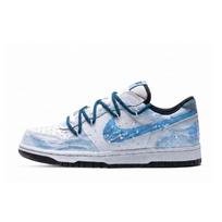 Nike Big Scavenger Lab žemi krepšinio batai Unisex Balti Mėlyni 355152-107(Team445-) 44