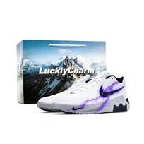 Nike LEBRON WITNESS IX Purple Lightning, Shopping Bag Textile, Synthetic Leather HQ8035-100(team2348-) 45