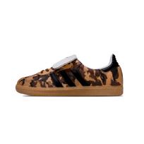 Adidas Originals Samba LT Leopard Arrives Immediately Low top Skateboard Shoes Unisex Brown IG4279(Team634-) 41⅓