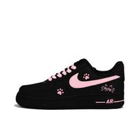 Nike Air Force 1 Rožinė Letena Kačiuko Oda Atspari Dilimui Neslystanti Atspari Dilimui Neslystanti Žemi Batai DD8959-001(Komanda633-) 35.5