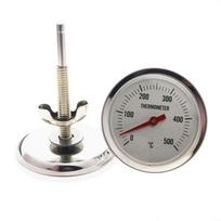 Stainless Steel BBQ Grill & Oven Thermometer, 500°F Roast Duck Thermometer Bubble Bag Packaging