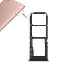 For Vivo Y71 2 x SIM Card Tray + Micro SD Card Tray juoda