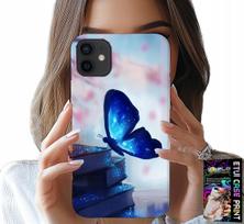 Etui Do Iphone 12 Mini - Niebieski Motylek, Motyl, Damskie Wzory