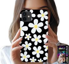 Etui Do Iphone 12 Mini - Stokrotka, Stokrotki, Kwiatki, Plecki