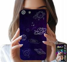 Etui Do Iphone 5 / 5S / 5C - Kosmos Planety Gwiazdy Galaktyka Wzory