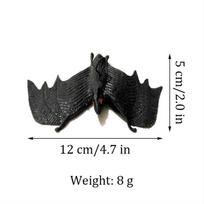 Helovino Negabaritinis Šikšnosparnis Imitacinis Gyvūnas Guminis Šikšnosparnis 3D Šventės Dekoravimo Reikmenys