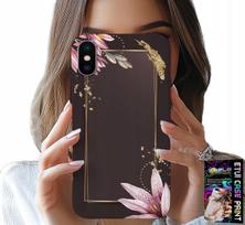 Etui Do Iphone X / Xs - Kwieciste Eleganckie Wzory Obudowa