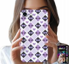 Etui Do Iphone Se / Se2 - Modne Serca Kokardki Kokarda + Szkło