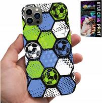 Etui Do Iphone 13 Pro Max - Piłkarskie Wzory Plecków Football Case