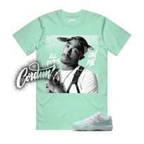 11 Igloo White Mint Green T Shirt Match TP S