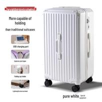 2026 Multifunctional 24-inch Durable Trolley Case with Combination Lock for Students' Travel 20-inch with Reinforced Corners