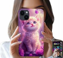 Etui Do Iphone 15 Plus - Słodki Kotek, Kot, Wzory Ze Zwierzętami