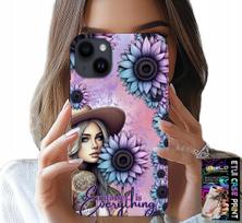 Etui Do Iphone 15 Plus - Kobieta W Słonecznikach, Kobiece Wzory