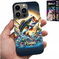 Etui Do Iphone 15 Pro - Wzory Dla Wędkarza, Ryby, Dorsz, Łosoś