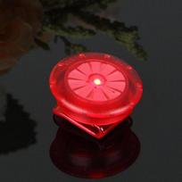 Mini round shoe clip, LED lights for night running, bike, sports, bright warning lights