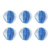 Pet Hair Remover Laundry Balls 6 Pack Reusable Fabric Lint Remover for Washing Machine Dryer Clothes Hair Fur Removal mėlyna