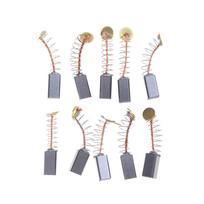 (YOUU06)10pc/5Pair Mini Drill Electric Grinder Replacement Carbon Brush Spare Part For Electric Motor Rotary Tool 5x5 X8mm