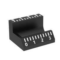 3 ml/10 ml ampulės etikečių aplikatorius Tikslus uždėjimas Lengvas sulyginimas Etikečių sulyginimo įrankis Taupantis laiką Daugkartinio naudojimo etiketavimo įrankiai