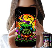 Etui Do Samsung Galaxy S23 Fe - Wiedźma Kociołek Różdżka Halloween Szkło