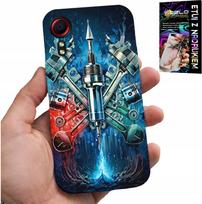 Etui Do Samsung Galaxy Xcover 7 - Silnik Mechanik Części Pokrowiec + Szkło