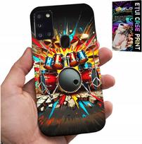 Etui Do Samsung Galaxy A21S - Rock Perkusja Bębny Rock & Roll + Folia