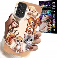Etui Do Samsung Galaxy A23 5G - Plecki Dla Dzieci W Zwierzęta Leśne Case