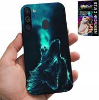 Etui Do Samsung Galaxy A21 - Wilk Wilki Wataha Super Wzory Obudowa