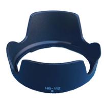 HB-112 for Nikon NIKKOR Z DX 12-28mm f/3.5-5.6 PZ VR Lens Black Plastic Bayonet Lens Hood Camera Accessories