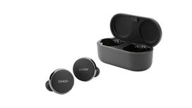 Denon PerL Pro Bluetooth belaidės ausinės su adaptyviu aktyviu triukšmo slopinimu, belaidės be nuostolių, IPX4 atsparumas vandeniui, juodos spalvos AH-C15PL Personalizavimas, slopinimas, juoda